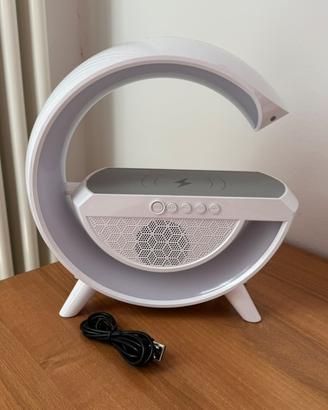 Lampada / Cassa bluetooth / Carica Wirless