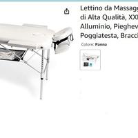 LETTINO DA MASSAGGIO PORTATILE