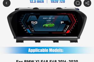 Cruscotto Digitale per BMW (Carplay android auto)
