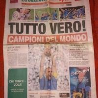 CAMPIONI DEL MONDO GAZZETTA DELLO SPORT 10/07/2006