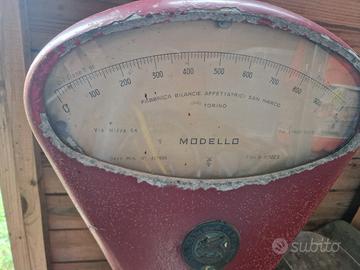 bilancia  di alimentari  vintage