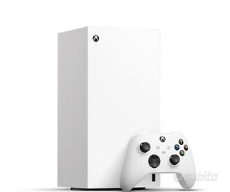 Xbox Serie X bianca, 2 joystic e cuffie