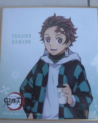 Shikishi Demon Slayer Tanjiro Kamado Stampa Origin