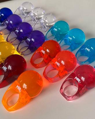 Anello MIR Space Age Design Carlo Pagani Vintage