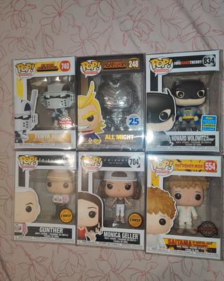 Funko pop One punch big bang theory Friends mha