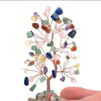 Albero della vita vere pietre 7 chakra NUOVO