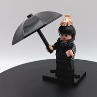 Minifigure Blocks The Addams Family Wednesday NEW