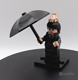 Minifigure Blocks The Addams Family Wednesday NEW