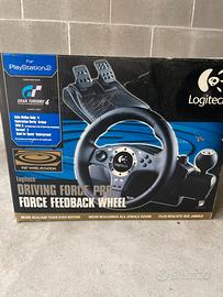 Volante con pedaliera per playstation2
