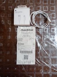 Cavo per ricarica IPHONE tipo  usb-c a lightning