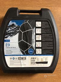 Catene da neve E9 9mm Nuove – Misura