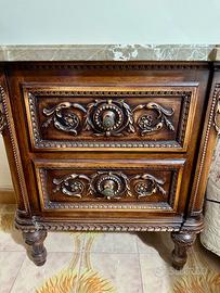 Coppia comodini stile spagnolo