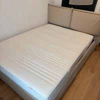 Letto IKEA contenitore 1 piazza e 1/2 con materass