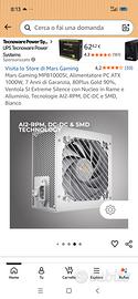 alimentatore Mars 1000w 