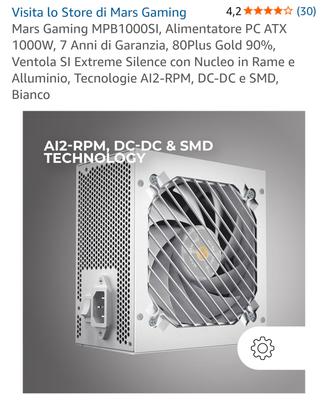 alimentatore Mars 1000w 