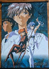 Poster in tessuto Neo Genesis Evangelion vintage 
