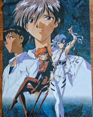 Poster in tessuto Neo Genesis Evangelion vintage 