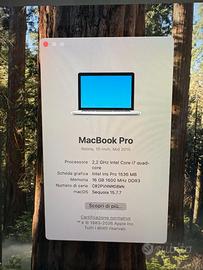 Macbook Pro 15" mid 2015 (retina)