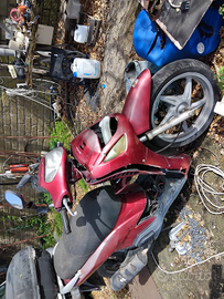 Sh 150 incidentato caduta