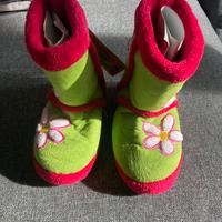 Pantofole alte per bambina