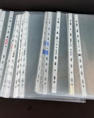 50 buste plastica A4 foratura universale