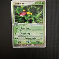 Carta sceptile EX 93/95 team magma vs team Aqua