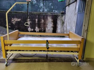 Letto elettrico a 3 snodi elevabile