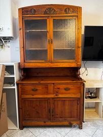 Credenza antica in legno massello