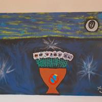 Quadri del poeta e scrittore Cirillo Rinaldo