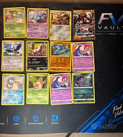 Lotto 12 Carte Pokémon Lycanroc GX Holo Reverse
