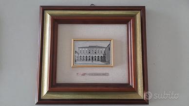 quadretto con cornice in regal0