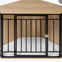 Gabbia animali in legno da interni