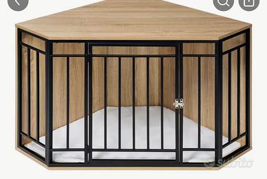 Gabbia animali in legno da interni