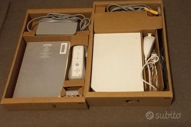 Consolle PS4 e Wii, videogiochi in cd