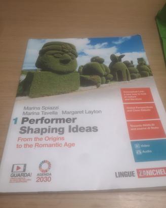 libro scolastico performer shaping ideas