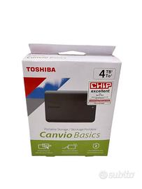 Hard disk esterno 4tb TOSHIBA nuovo sigillato