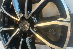 4 CERCHI IN LEGA 16 MAK PEUGEOT 208 2008 CITROEN C