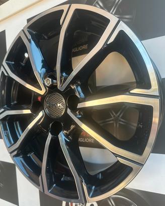 4 CERCHI IN LEGA 16 MAK PEUGEOT 208 2008 CITROEN C