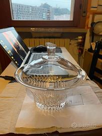 Zuccheriera Porta Caramelle Vintage, in Cristallo