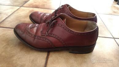 Scarpe Vintage Uomo Bordeaux - flexi " Valleverde