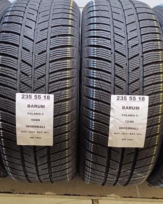 4 GOMME 235 55 18 BARUM INV RIF3456