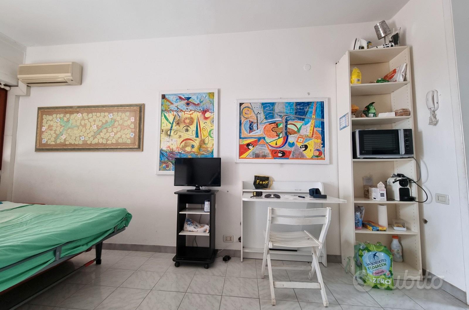 Bel mono balcone fronte mare in Residence,piscina - Vista 3