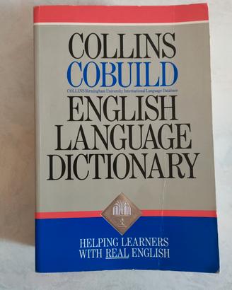 DIZIONARIO IN LINGUA INGLESE COLLINS COBUILD 1991 