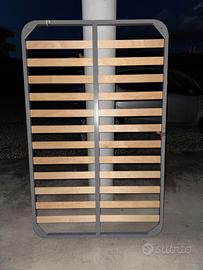 Rete e materasso una piazza e mezza