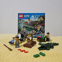 Lego City 60066  Polizia missione nelle paludi