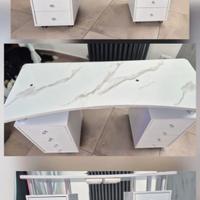 tavolo unghie / scrivania con ruote