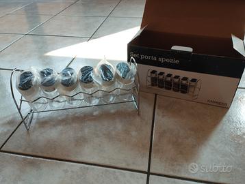 Set porta spezie "Kasanova" NUOVO