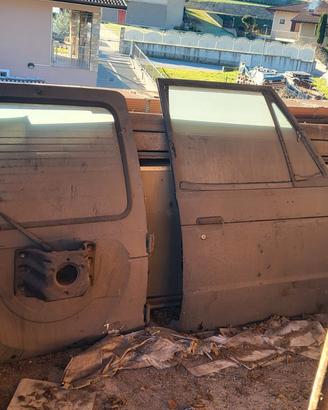 porta sx dx retro cofano  Pajero prima serie 88