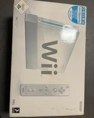 Consolle Wii con accessori e giochi