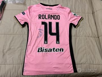 Maglia Palermo Legea Rolando autografata